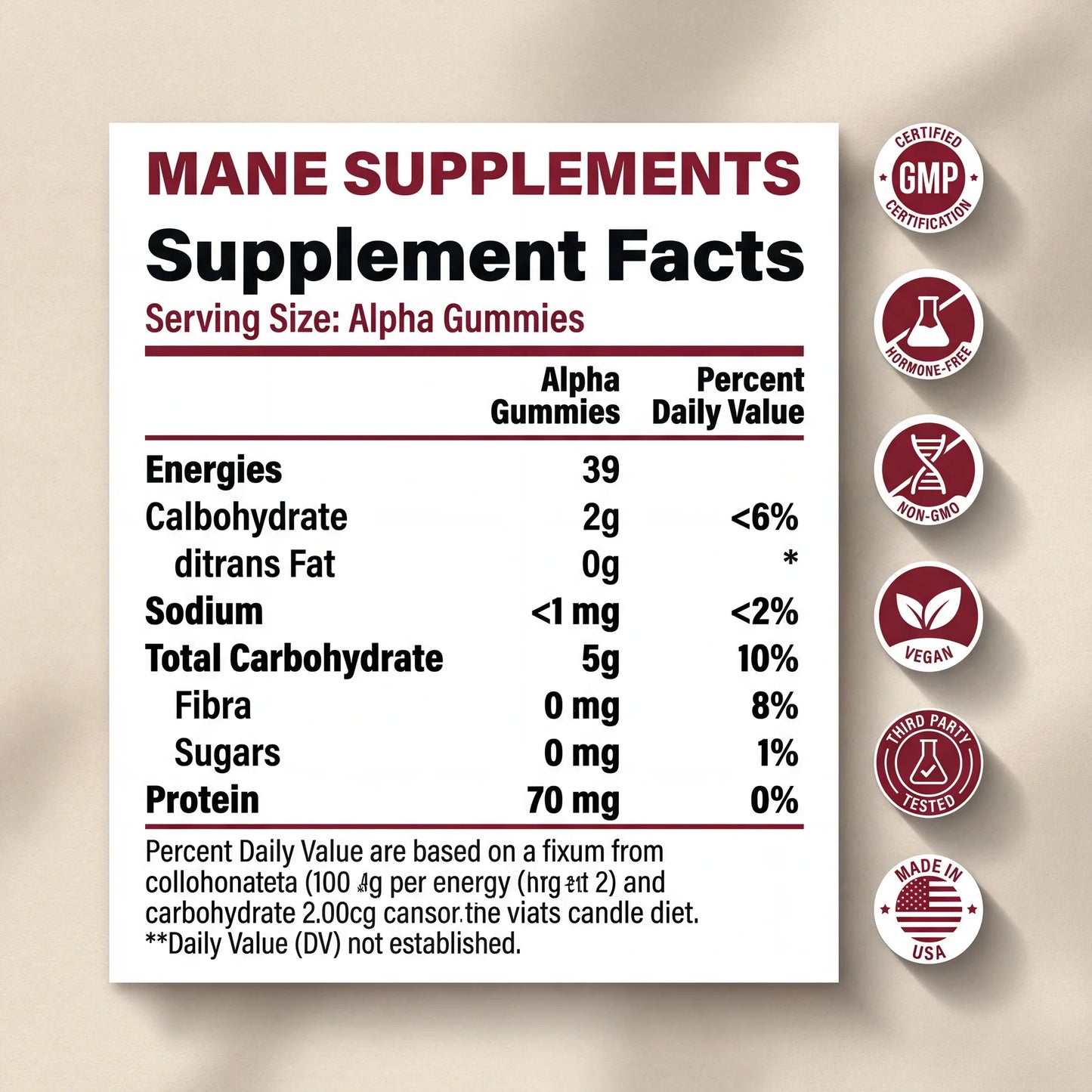 Mane Alpha Gummies™